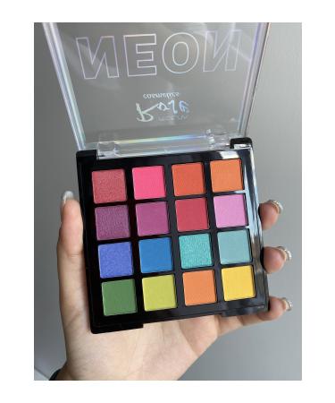 Rose Neon 16 Color Eyeshadow Palette - Buy Online on GoSupps.com