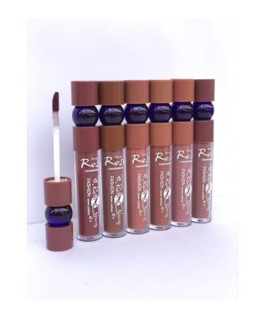 Roesia Rose Cosmetics Rose Rich Colors 6 Permanent Lipstick Series - Buy Online on GoSupps.com