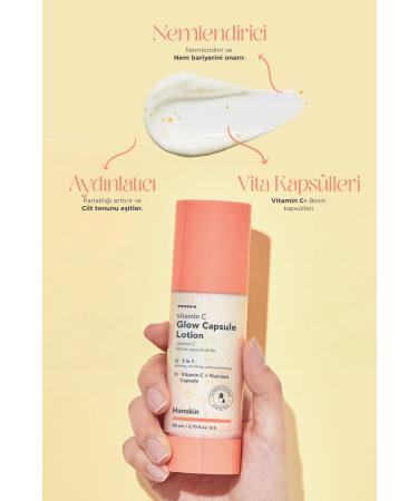 Hanskin Vitamin C Glow Capsule Lotion Vitamin C Brightening Capsule Lotion 80 Ml  - Buy Online on GoSupps.com