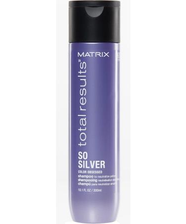 Matrix Total Results So Silver Color Protecting Purple Shampoo for Grey Platinum and White Hair 300 ml - Buy Online on GoSupps.com