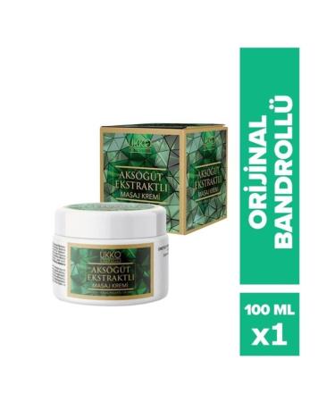Ukko Cosmetics White Willow Cream Original Bandrolled White Willow Extract Massage Cream 100 ml