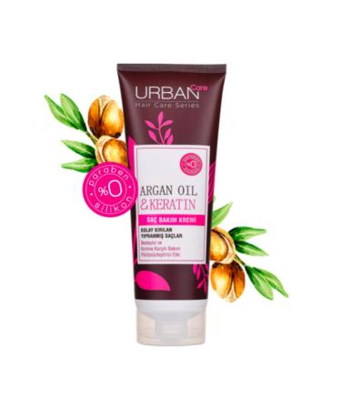 Urban Care Argan Oil & Creatine Hair Care Cream 250 ml - Buy Online on GoSupps.com