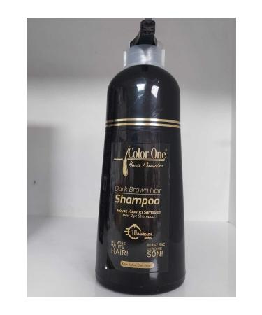 Color One Hair Dark Brown Super Shampoo Dye for White Hair 300 Ml - Buy Online on GoSupps.com