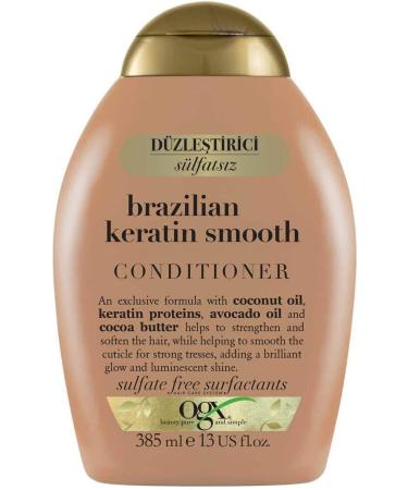 OGX Brazilian Keratin Smooth Shampoo 385 ml Regenerating Argan Oil Of Morocco 100 ml - Buy Online on GoSupps.com