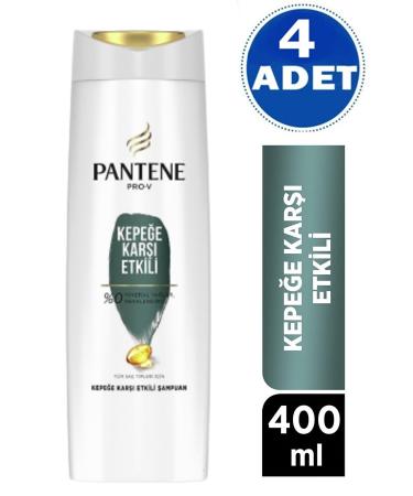 Pantene Shampoo 400 Ml Anti-Dandruff Shampoo 4 Pieces - Buy Online on GoSupps.com