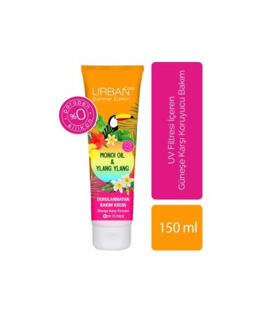 Urban Care Urban Summer Edition Monoi Oil & Ylang Ylang Leave-In Conditioner + UV Filter 150ml - Buy Online on GoSupps.com