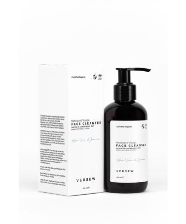 VERSEW Organic Purifying & Refreshing Facial Cleansing Gel Normal Skin 200 ml - Buy Online on GoSupps.com