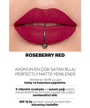 Avon Ultra Matte Lipstick - Roseberry Red - Buy Online on GoSupps.com