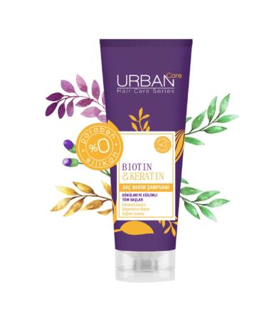 Urban Care Biotin & Keratin Anti-Loss Hair Care Shampoo 250 Ml - Buy Online on GoSupps.com