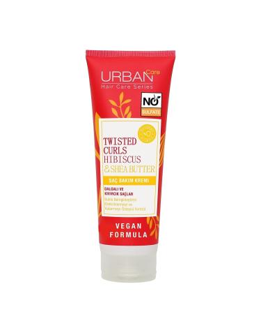 Urban Care Hibiscus & Shea Butter Curly and Wavy Hair Conditioner-sulfate-free-250ml-vegan Formula - Buy Online on GoSupps.com
