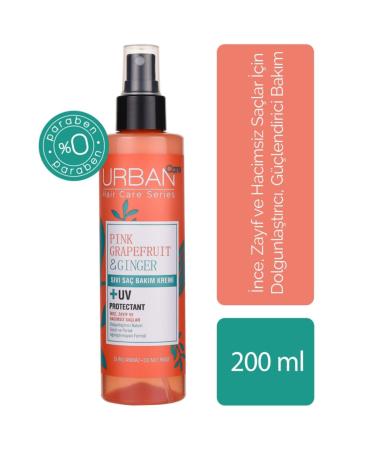 Urban Care Care Vegan Pink Grapefruit & Ginger Liquid Hair Care Conditioner 200 Ml - Buy Online on GoSupps.com