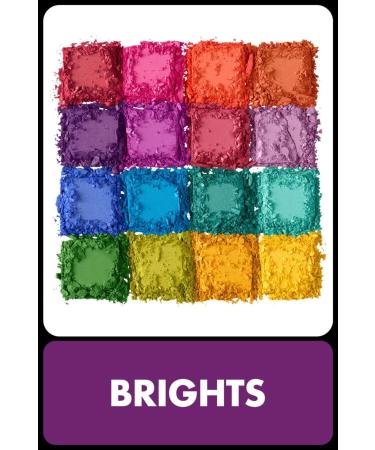 NYX Professional Makeup Professional Makeup Eyeshadow Palette - Ultimate Shadow Palette Brights - Buy Online on GoSupps.com