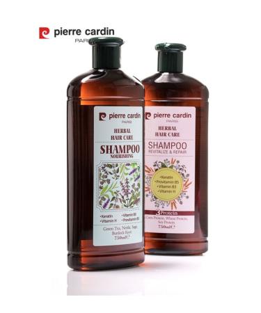 Pierre Cardin Herbal Shampoo for Oily Hair 750 ml - Buy Online on GoSupps.com