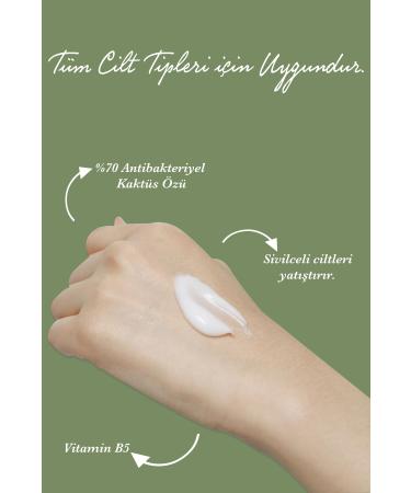 YADAH Cactus Extract Moisturizing and Anti-Acne Face Cream - Buy Online on GoSupps.com