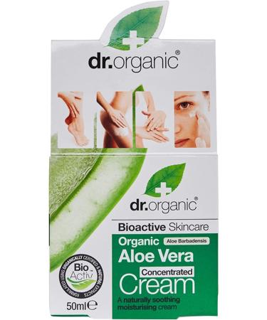 Dr. Organic Aloe Vera Cream 50 Ml Face Cream - Buy Online on GoSupps.com
