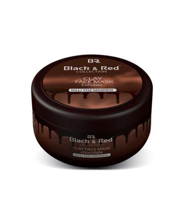 Black Red Chocolate Clay Face Cleansing Mask + Argan Oil Clay Face Mask 2 Pieces - Buy Online on GoSupps.com