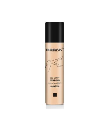 Bebak Leg Foundation Light Tone Light Tone Number 1 75 Ml 2 Pieces - Buy Online on GoSupps.com