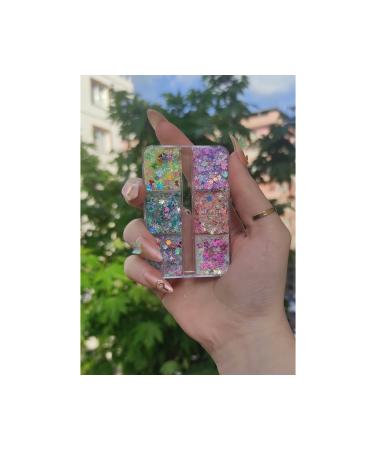 hbtasarim Glitter Gel Eyeshadow Palette Glittery Creamy Palette Eyeshadow 2 - Buy Online on GoSupps.com