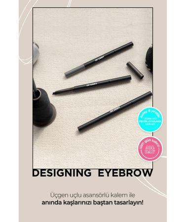 IM UNNY Triangular Tip Soft Lift Eyebrow Pencil Designing Eye Brow - Buy Online on GoSupps.com