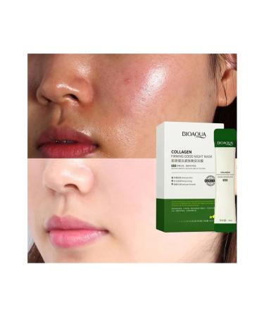 BIOAQUA Collagen Firming Sleeping Masks Set of 20 4 Ml X 20 Pcs - Buy Online on GoSupps.com