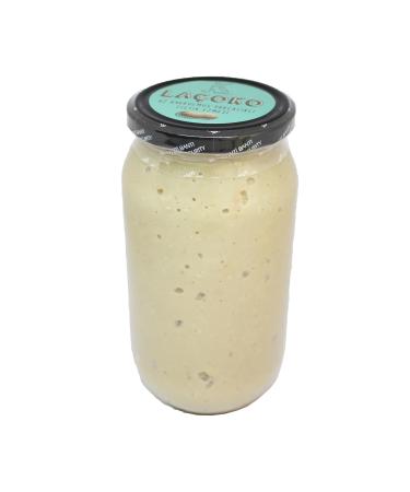 LA OKO La oko 1 Kg Sugar-free Additive-free Gluten-free Vegan Lightly Roasted (RAW) Peanut Butter with Chips - Buy Online on GoSupps.com