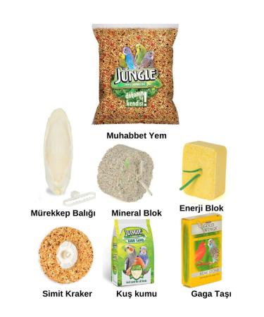 Jungle Budgie Bird Set - Buy Online on GoSupps.com