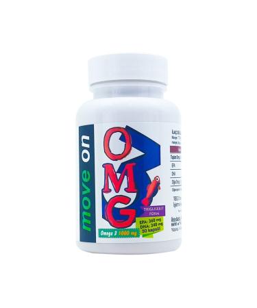 Move On Omega 3 1000 Mg (FISH OIL) Epa 360 /dha 240. 30 Capsules - Buy Online on GoSupps.com