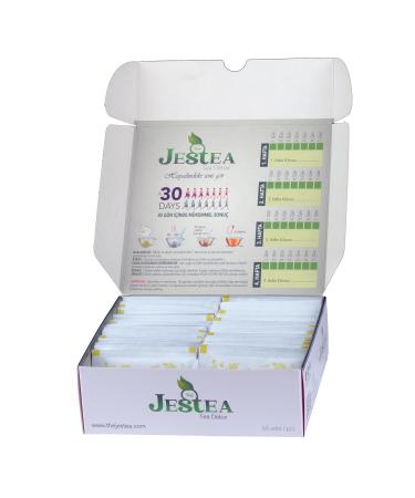 Jestea Detox Form Fit Herbal Detox Tea (1 month) - Buy Online on GoSupps.com