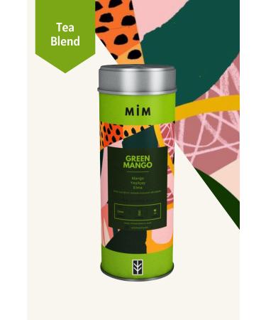 Mim Tea Green Mango Tea Green Tea with Mango 50 gr - Buy Online on GoSupps.com