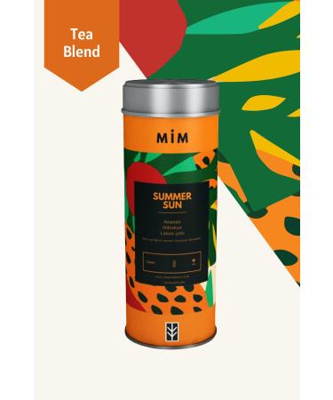 Mim Tea Summer Sun Tea - Pineapple Fruit Tea 50 gr - Buy Online on GoSupps.com