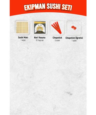 Kiyomi Sushi Equipment Set - Buy Online on GoSupps.com
