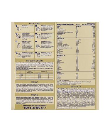 Bebelac Gold 800 Gr Number 1 Follow-On Milk - Buy Online on GoSupps.com