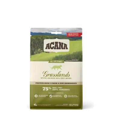 Acana Grasslands Grain Free Cat Food with Duck and Chicken 1.8kg - Buy Online on GoSupps.com