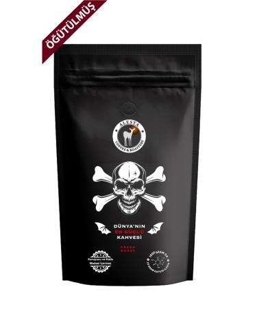 Alesta Coffee High Caffeine Ground Filter Coffee 500 Gr. / Athlete Coffee 3 Layers Caffeine (French Press and Machine)