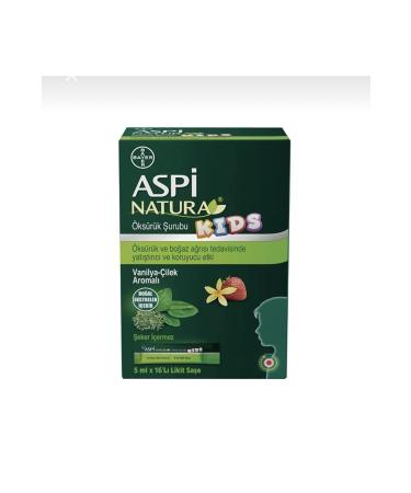 Bayer Aspinatura kids cough syrup 5mlx16 liquid sachet - Buy Online on GoSupps.com