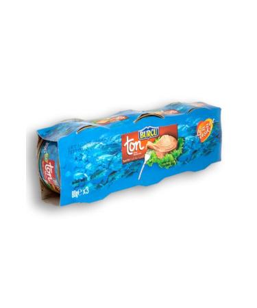 BURCU Tuna 80 Gr 3 Pieces - Buy Online on GoSupps.com