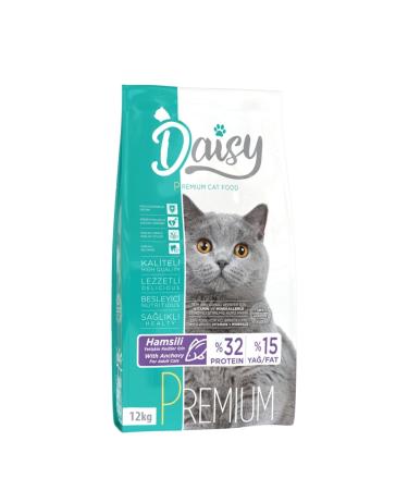 Daisy Premium Anchovy Adult Cat Food 12 Kg 2 Protein
