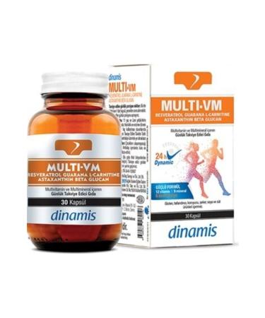 DYNAMIC Multi-vm 30 Capsules - Buy Online on GoSupps.com