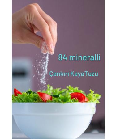 Hanzade Herbal 84 Mineral Natural ank r Crystal Grain Rock Salt 5 Kg - Buy Online on GoSupps.com