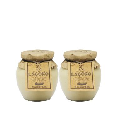 LA OKO 700 Grams Sugar-Free Additive-Free Gluten-Free Lightly Roasted (Raw) Pieces Honey Peanut Butter - Buy Online on GoSupps.com