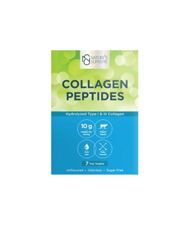 Natures Supreme Collagen Peptides 7 Sachets Unflavored - Buy Online on GoSupps.com
