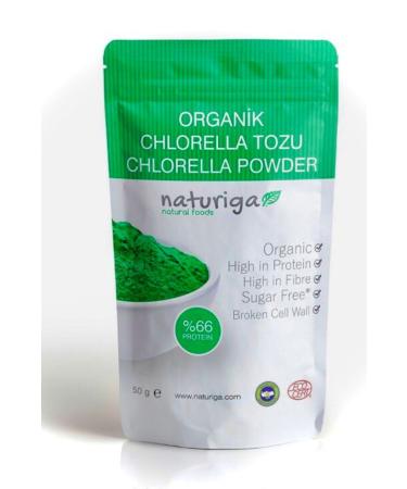 Naturiga Organic Chlorella Powder Chlorella 2 Pack Deal - Buy Online on GoSupps.com