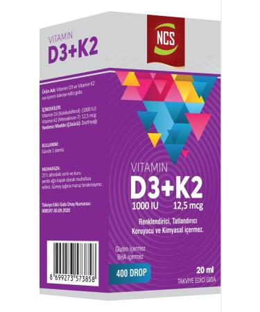 Ncs Collagen Type 1-3 Fish Collagen Cla Biotin 180 Tablets + Vitamin D3-k2 20 ml - Buy Online on GoSupps.com