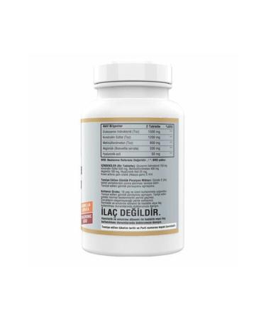 Ncs Glucosamine Chondroitin Msm Hyaluronic Acid 120 Tablets - Buy Online on GoSupps.com