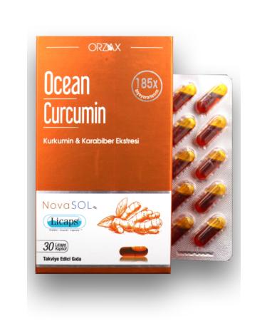 Ocean Curcumin Curcumin Black Pepper Extract 30 Capsules - Buy Online on GoSupps.com
