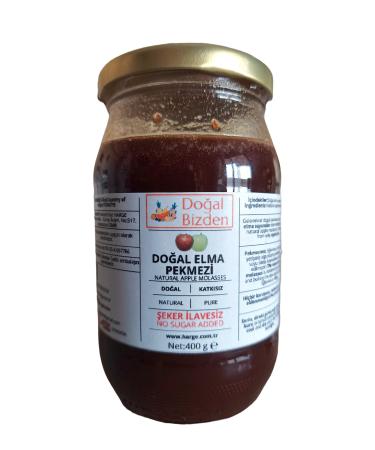 Natural Apple Molasses from Us No Sugar Added Apple Molasses 400 gr Glass - Buy Online on GoSupps.com
