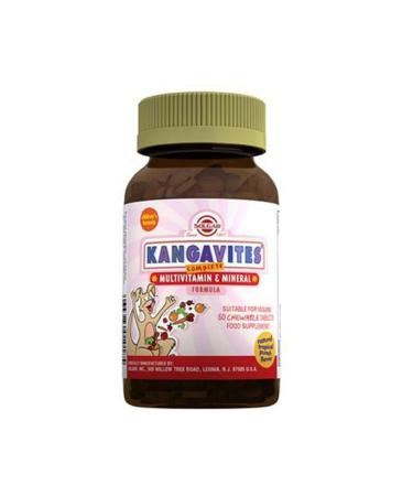 Sambucol Plus Kids Yummies 60 Chewable Tablets Solgar Kangavites Multivitamin Mineral 60 Chewable Tablets - Buy Online on GoSupps.com