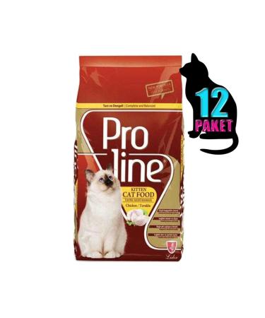 Proline Cat Kitten Chicken Chicken Kitten Cat Food 400 Gr * 12 Pieces - Buy Online on GoSupps.com