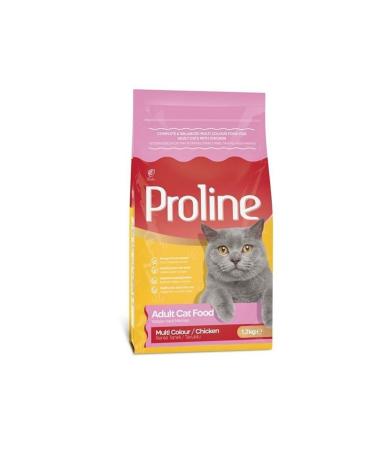 Proline ProLine Colorful Granular Chicken Adult Cat Food 1.2 Kg - Buy Online on GoSupps.com
