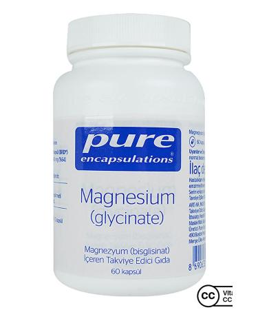 Pure Encapsulations Magnesium (GLYCINATE) 60 Capsules - Buy Online on GoSupps.com